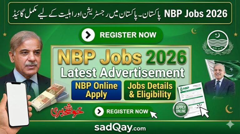 Apply in NBP Jobs 2026 Latest Advertisement