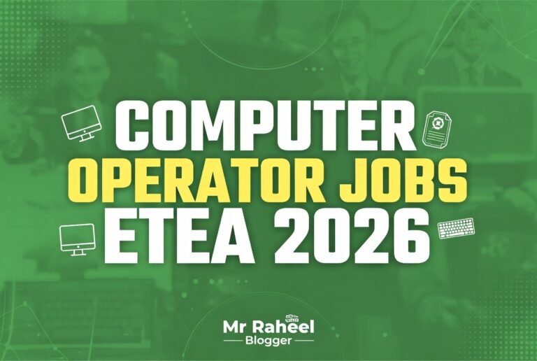 Computer Operator Jobs ETEA