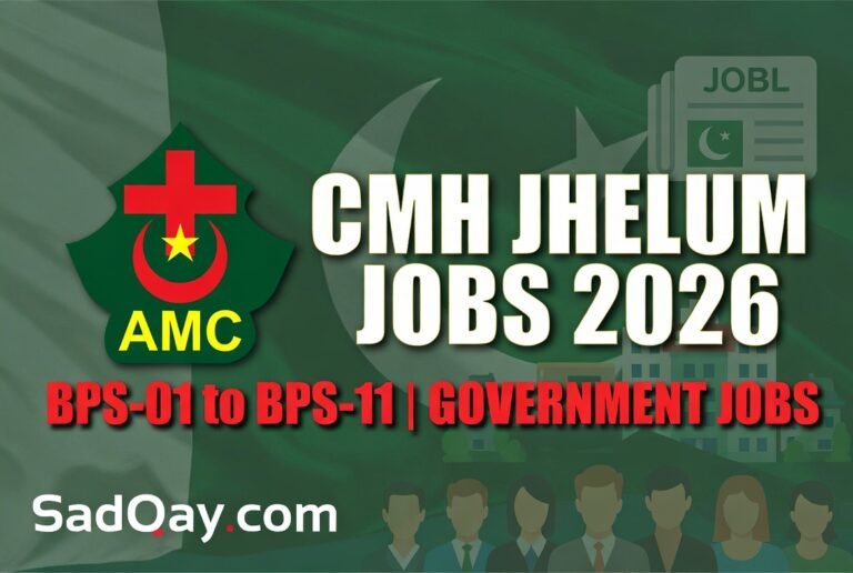CMH Jhelum Jobs