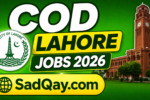 COD Lahore Jobs