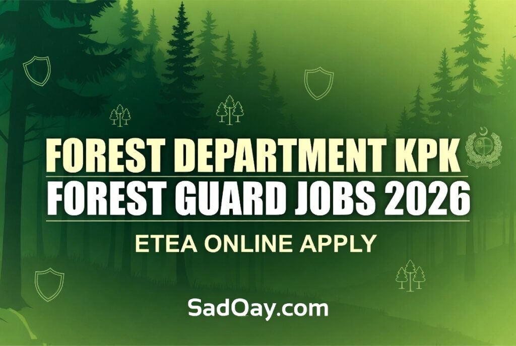 Forest Department KPK Forest Guard Jobs 2026
