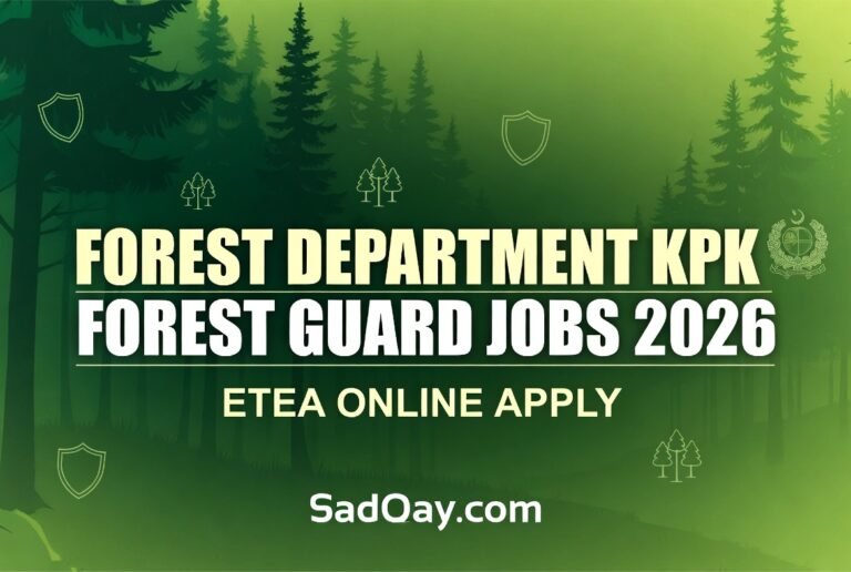 Forest Department KPK Forest Guard Jobs 2026