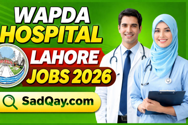 WAPDA Hospital Lahore Jobs