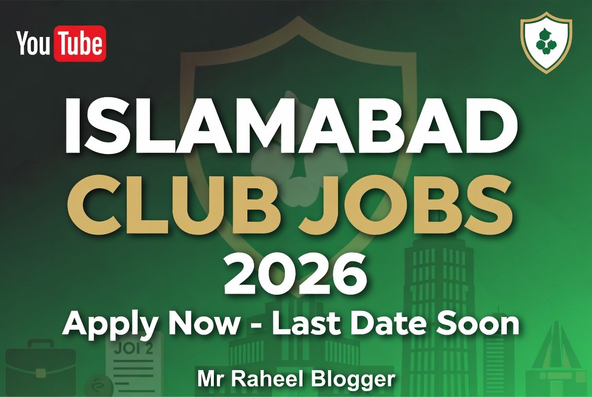 Islamabad Club Jobs