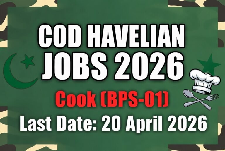 COD Havelian Jobs 2026