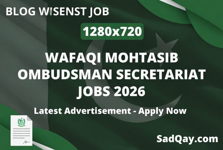 Wafaqi Mohtasib Ombudsman Secretariat