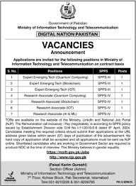 Ministry of Information Technology Telecommunication (MOITT) Jobs 2026 Application Form Download 5 Ministry of Information Technology Telecommunication