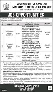 Pakistan Railway Headquarter Jobs 2026 Latest Advertisement 5 image 12