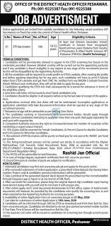 District Health Officer Peshawar Jobs 2026 EPI Vaccinator Latest Vacancies 5 https://sadqay.com/