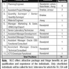 National Logistic Corporation Planning Engineer Jobs in (NLC) 2026 Latest Advertisement 5 Planning Engineer Jobs in National Logistic Corporation