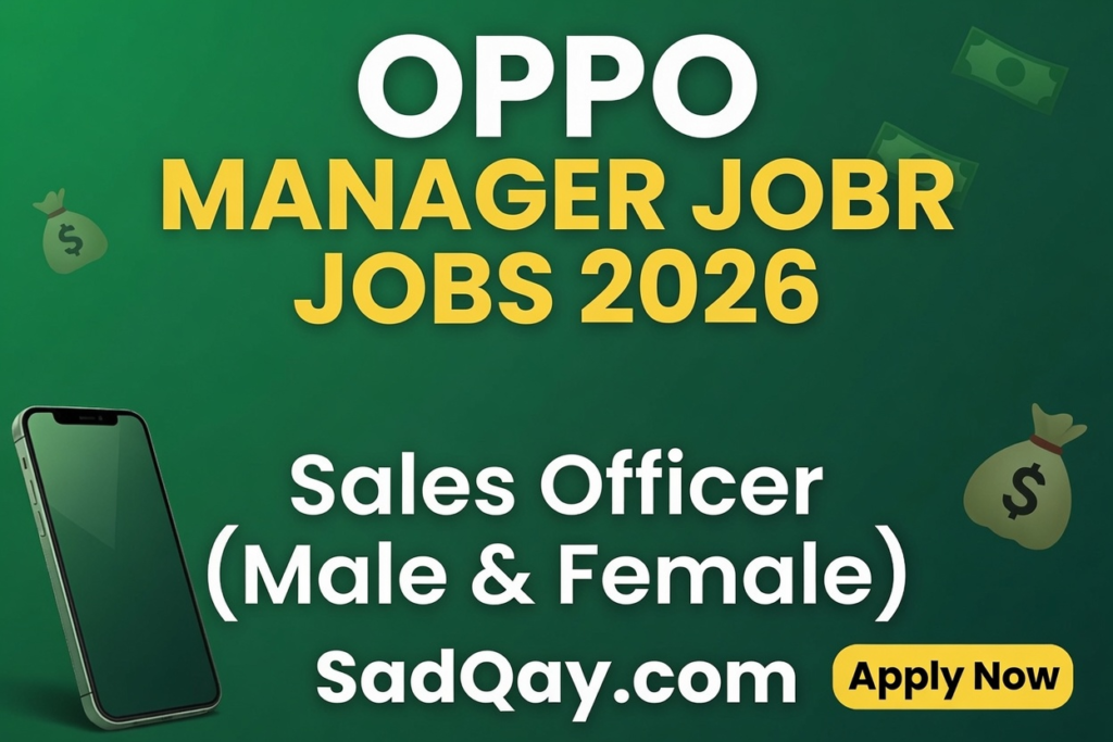 Oppo Manager Jobs 2026