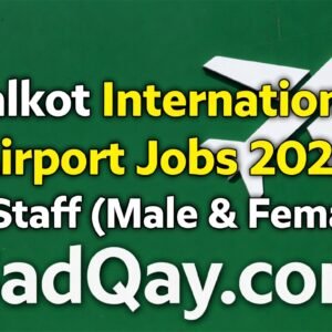 Sialkot International Airport Jobs 2026