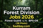 Kurram Forest Division Jobs 2026