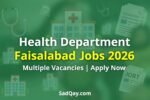 Health Department Faisalabad