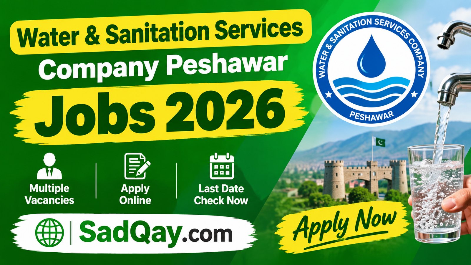 Water and Sanitation Services Company Peshawar Jobs 2026